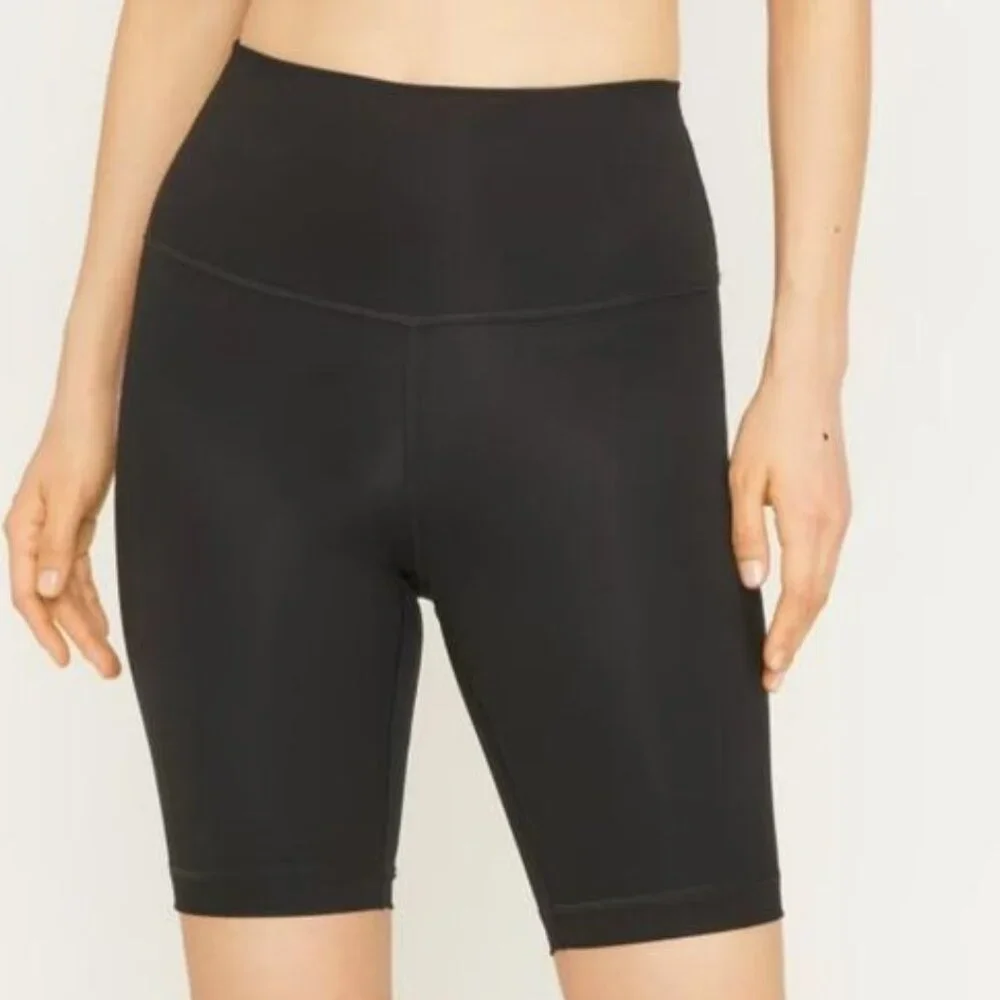 Everlane The Perform High Rise Bike Workout Athleisure Short Black XS